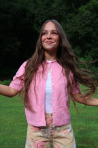 Posy Short Sleeve Cardigan