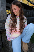 Sugar Plum Stripe Sweater