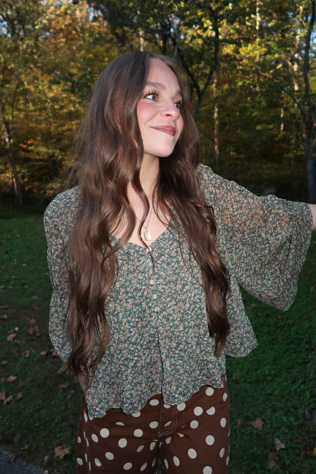 Harvest Blooms Top