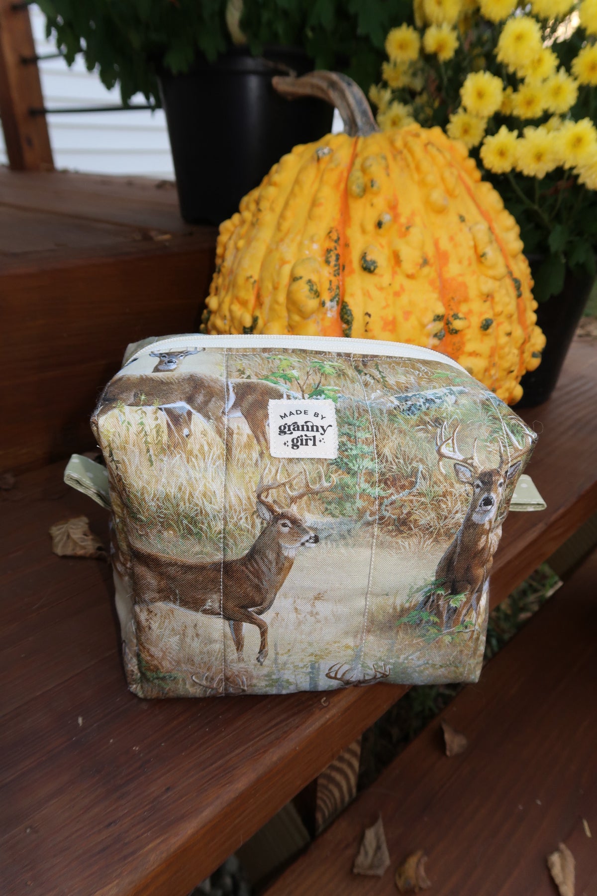 Quilted Makeup Pouch