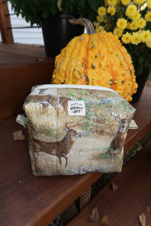 Quilted Makeup Pouch