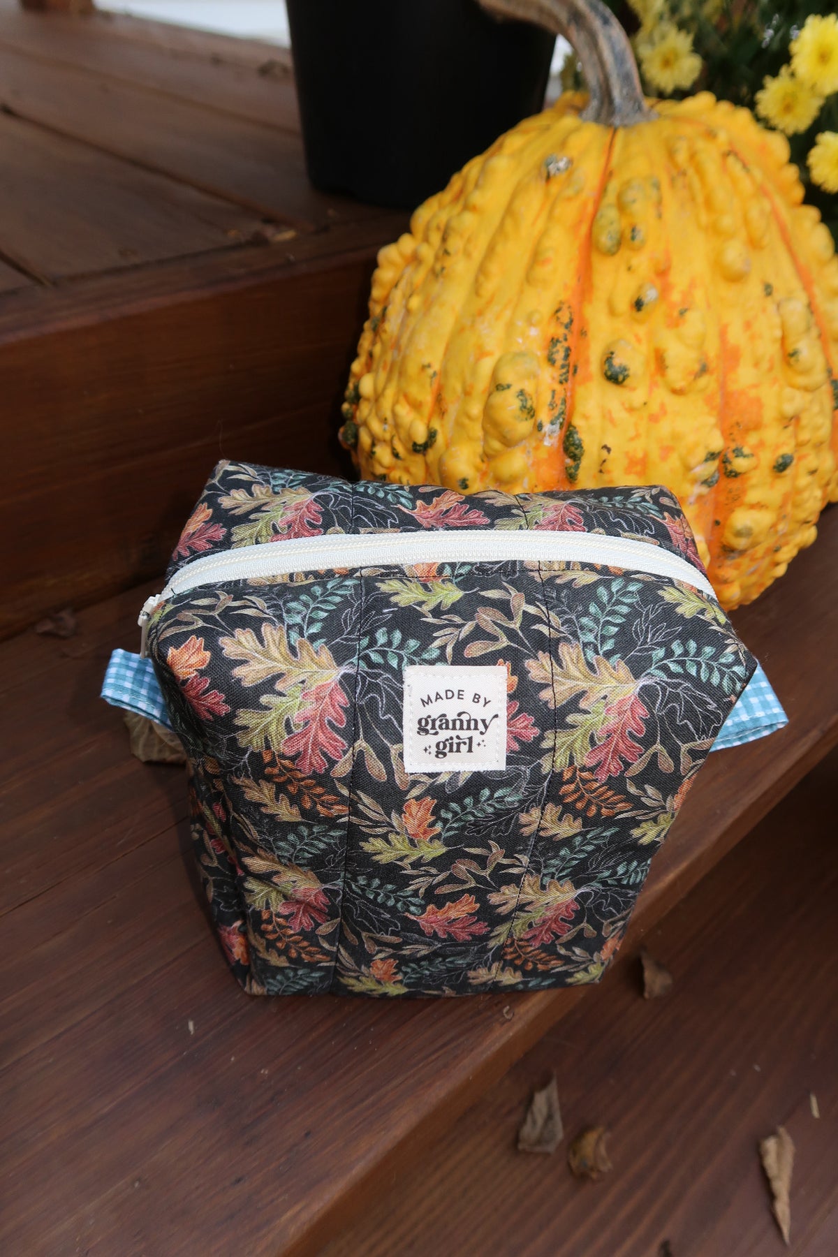 Quilted Makeup Pouch