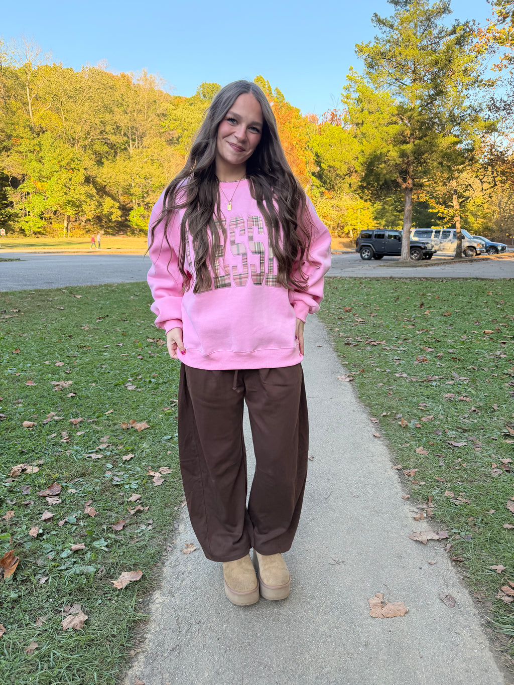 Cocoa Cloud Barrel Sweatpants